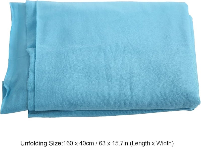 Lake Blue Stretch Newborn Photography Swaddle Wrap Soft Fabric Photo Props 0 3 Months - Image 3